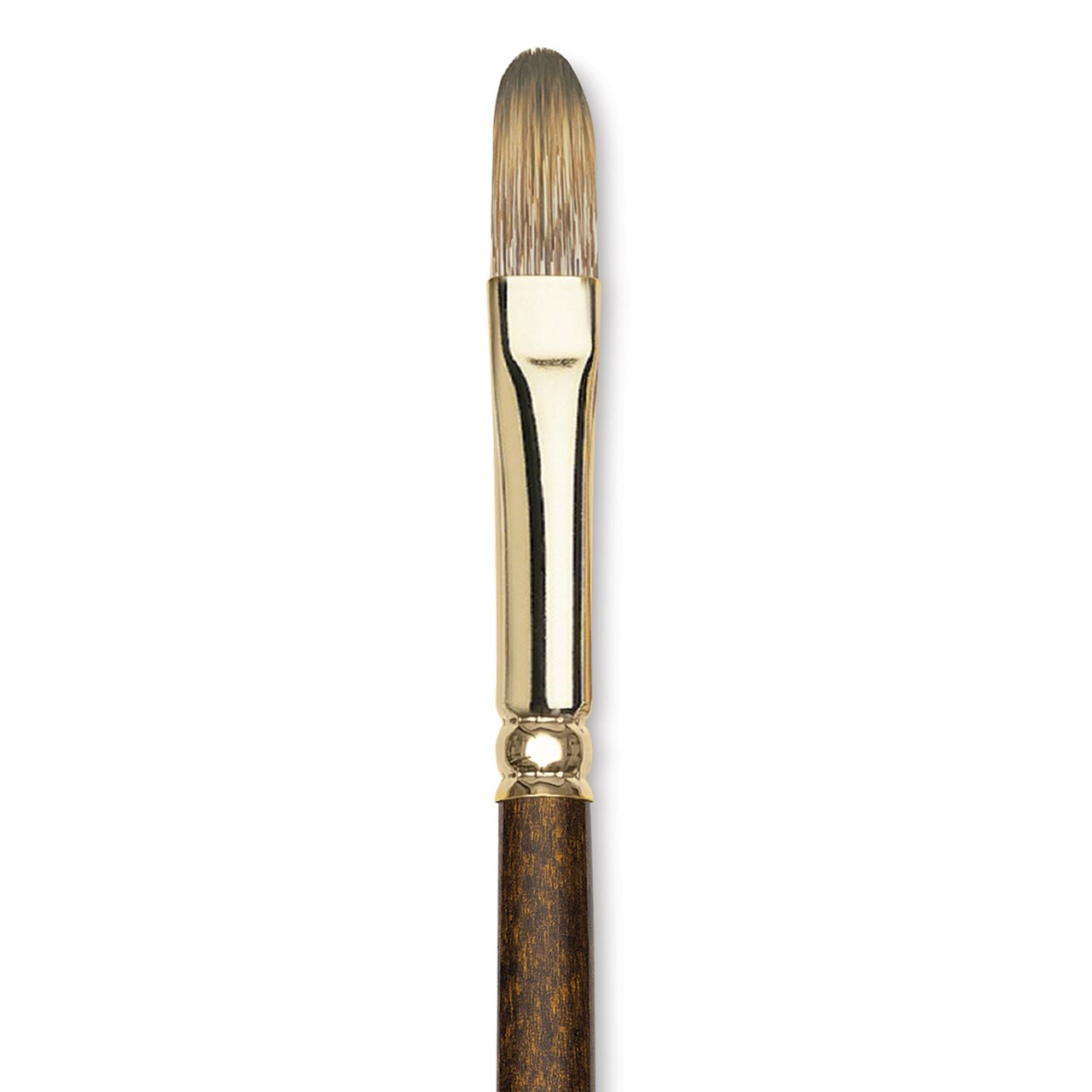 Winsor & Newton Monarch Mongoose Brush - Filbert, Long Handle, Size 8